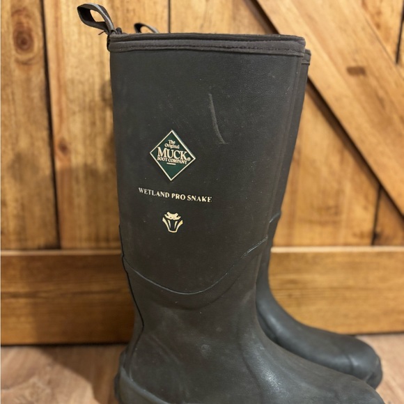 Muck Boot Co. Men’s Pro Snake Boots Size 8 - Picture 2 of 5